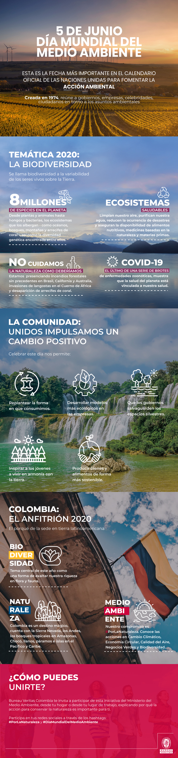 Colombia país anfitrión en el Día Internacional del Medio Ambiente - Bureau Veritas